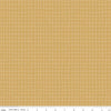 Wild & Free Grid C12936 Gold - Riley Blake Designs - Irregular Grid - Quilting Cotton Fabric