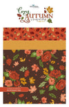Cozy Autumn 10" Stacker Leaves Fabric - 10-17870-42 - 42-Piece Precut - Riley Blake Quilting Cotton Fabric