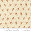 Image of Butternut and Sage Acorn Medley Cream Cinnamon quilting cotton fabric by Fig Tree Co for Moda Fabrics. Features acorns and dots on a cream background. Cute Little Fabric Shop.