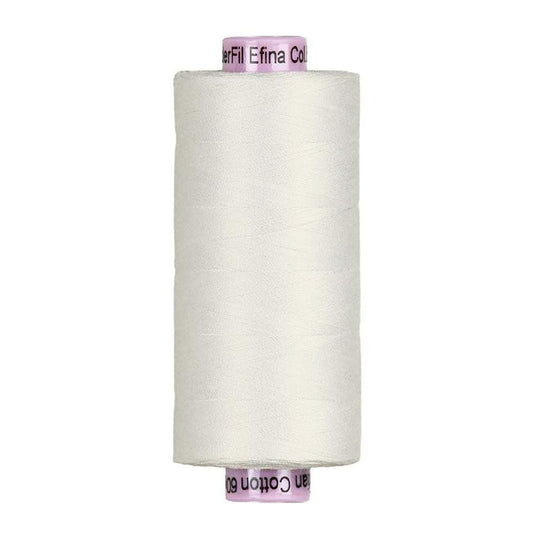 Confetti Cotton Thread Le Creme White Sewing Thread - RBTH-49552 - Riley Blake Egyptian Cotton Thread