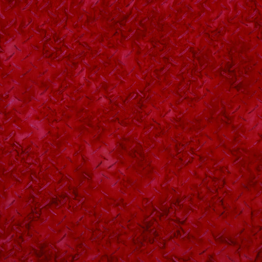 Batiks Expressions Berry Lemonade BTHH1309 Code Red - Riley Blake - Hand-Dyed Tjaps Print - Quilting Cotton