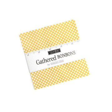 Gathered Bonbons Charm Pack Geometric Fabric - 18298PP - 42-Piece Precut - Moda Fabrics Quilting Cotton Fabric