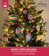 SALE Machine Embroidery Home Town Holiday Patchwork Ornaments PATTERN Christmas Pattern - ME018ORN25R5 - Riley Blake INSTRUCTIONS Only