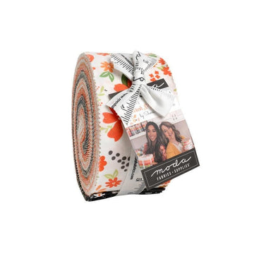 Birch and Willow 2.5" Jelly Roll Floral Fabric - 37720JR - 40-Piece Precut - Moda Fabric Quilting Cotton Fabric