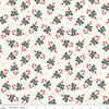 SALE Flannel The North Pole Candy Cane White Christmas Fabric - F17754 - Riley Blake FLANNEL Cotton Fabric