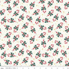 SALE Flannel The North Pole Candy Cane White Christmas Fabric - F17754 - Riley Blake FLANNEL Cotton Fabric