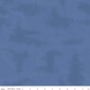 SALE Shabby Denim Blue PRINTED Texture Fabric - C605 - Riley Blake Quilting Cotton Fabric