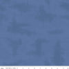 SALE Shabby Denim Blue PRINTED Texture Fabric - C605 - Riley Blake Quilting Cotton Fabric