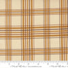 Image of Northwoods Lodge Plaid Natural quilting cotton fabric by Deb Strain for Moda Fabrics. Features plaid on a cream background. Cute Little Fabric Shop.