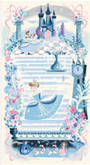 SALE Wishes Panel Sparkle Cinderella Fabric - SP18077 - Riley Blake Quilting Cotton Fabric