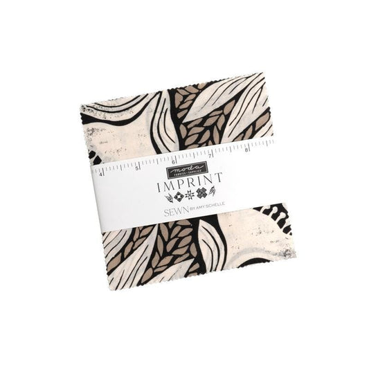 Imprint Charm Pack Modern Fabric - 25180PP - 42-Piece Precut - Moda Fabrics Quilting Cotton Fabric