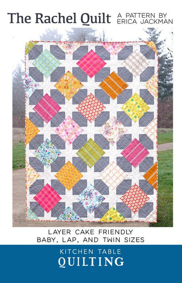 SALE The Rachel Quilt PATTERN Precut Friendly Pattern - Riley Blake INSTRUCTIONS Only