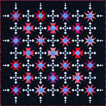 Star Chart Quilt PATTERN Precut Friendly Pattern - Riley Blake INSTRUCTIONS Only