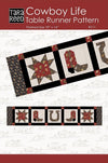 SALE Cowboy Life Table Runner PATTERN Wild West Pattern - Riley Blake INSTRUCTIONS Only