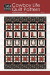 Cowboy Life Quilt PATTERN Wild West Pattern - Riley Blake INSTRUCTIONS Only