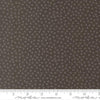 Image of Birch and Willow Spring Dot Charcoal quilting cotton fabric by Sherri & Chelsi for Moda Fabrics. Features dots on a black background. Cute Little Fabric Shop.