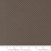Image of Birch and Willow Stripe Charcoal quilting cotton fabric by Sherri & Chelsi for Moda Fabrics. Features stripes on a black background. Cute Little Fabric Shop.
