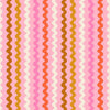 Image of 1 800 Notion Ric Rac Posy quilting cotton fabric by Ruby Star Society for Moda Fabrics. Features sewing accessories on a pink background. Cute Little Fabrics Shop.