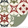 Double Lush Velvet Christmas Greetings Cream Xmas Fabric - LV18116 - Riley Blake Polyester Quilting Fabric
