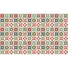 Double Lush Velvet Christmas Greetings Cream Xmas Fabric - LV18116 - Riley Blake Polyester Quilting Fabric