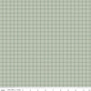 Image of Worth Repeating Plaid Laurel quilting cotton fabric by Sandy Gervais for Riley Blake Designs. Features checks on a blue background. Cute Little Fabric Shop.