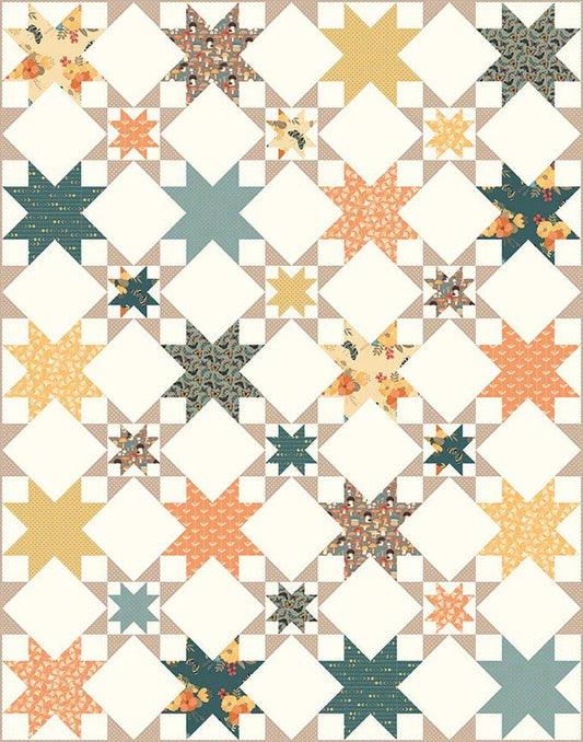 SALE Shine Bright Quilt PATTERN Precut Friendly Pattern - Riley Blake INSTRUCTIONS Only