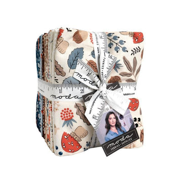 Natures Sketchbook Fat Quarter Bundle Plants Fabric - 39070AB - 33-Piece Precut - Moda Fabrics Quilting Cotton Fabric