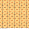 Image of Secret Garden Sunflowers Daisy quilting cotton fabric by Amanda Castor for Riley Blake Designs. Features flowers on a yellow background. Cute Little Fabric Shop.