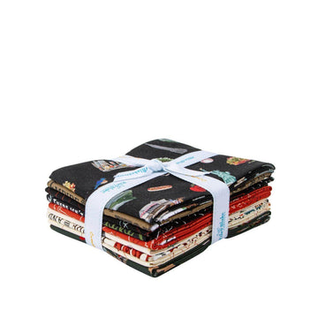 I Love New York Fat Quarter Bundle State Fabric - FQ-16070-9 - 9-Piece Precut - Riley Blake Quilting Cotton Fabric