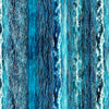 Image of Into the Deep Water Ombre Turquoise quilting cotton fabric by Morris Creative Group for QT Fabrics. Features ocean on a blue background. Cute Little Fabric Shop.