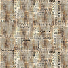 Image of Vivace Musical Text Parchment quilting cotton fabric by Morris Creative Group for QT Fabrics. Features words on a cream background. Cute Little Fabric Shop.