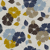3-Yard-Cut - Modern Refinement Floral Vine Light Gray Flower Fabric 108" WIDEBACK - 31839 - QT Fabrics Quilting Cotton Fabric