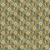 Image of Book Club Medallion Geo Sage quilting cotton fabric by Morris Creative Group for QT Fabrics. Features a geometric pattern on a green background. Cute Little Fabric Shop.