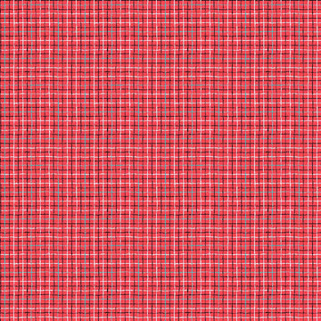 Image of Balloonfest Plaid Red quilting cotton fabric by Anthony Kleem for QT Fabrics. Features plaid on a red background. Cute Little Fabric Shop.