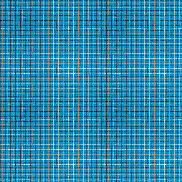 Image of Balloonfest Plaid Blue quilting cotton fabric by Anthony Kleem for QT Fabrics. Features plaid on a blue background. Cute Little Fabric Shop.