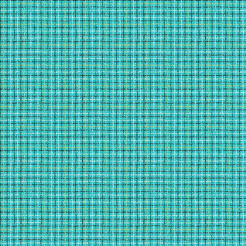 Image of Balloonfest Plaid Turquoise quilting cotton fabric by Anthony Kleem for QT Fabrics. Features plaid on a blue background. Cute Little Fabric Shop.