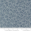 Image of Natures Sketchbook Blueberry Pebbley Sky quilting cotton fabric by Elena Amo for Moda Fabrics. Features berries and leaves on a blue background. Cute Little Fabric Shop.