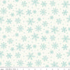 SALE Flannel The North Pole Snowflakes White Christmas Fabric - F17752 - Riley Blake FLANNEL Cotton Fabric