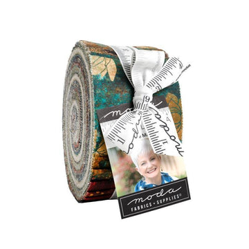 Tranquil Patina 2.5" Jelly Roll Plant Fabric - 48110JR - 40-Piece Precut - Moda Fabric Quilting Cotton Fabric