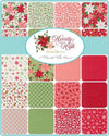 Merrily On High 2.5" Jelly Roll Christmas Fabric - 43210JR - 40-Piece Precut - Moda Fabric Quilting Cotton Fabric