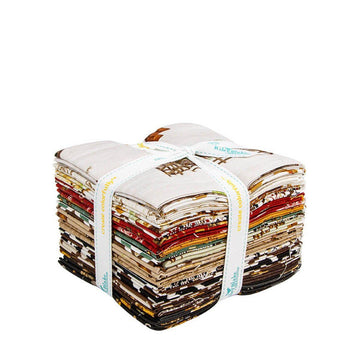 The Homestead Fat Quarter Bundle Animal Fabric - FQ-18230-22 - 22-Piece Precut - Riley Blake Quilting Cotton Fabric