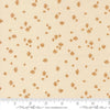 Image of Wellspring Dashed Eggshell quilting cotton fabric by Fancy That Design House for Moda Fabrics. Features dots on a cream background. Cute Little Fabric Shop.