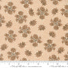 Image of Wellspring Speckled Serenade Eggshell quilting cotton fabric by Fancy That Design House for Moda Fabrics. Features flowers on a cream background. Cute Little Fabric Shop.