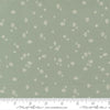Image of Wellspring Dashed Storm quilting cotton fabric by Fancy That Design House for Moda Fabrics. Features dots on a blue background. Cute Little Fabric Shop.