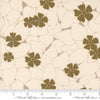 Image of Imprint Vines Ivory quilting cotton fabric by Sewn By Amy Schelle for Moda Fabrics. Features flowers on a cream background. Cute Little Fabric Shop.