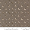 Image of Birch and Willow Blooms Slate quilting cotton fabric by Sherri & Chelsi for Moda Fabrics. Features flowers on a gray background. Cute Little Fabric Shop.