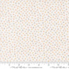 Image of Birch and Willow Spring Dot Cloud quilting cotton fabric by Sherri & Chelsi for Moda Fabrics. Features dots on a white background. Cute Little Fabric Shop.