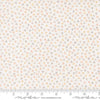 Image of Birch and Willow Spring Dot Cloud quilting cotton fabric by Sherri & Chelsi for Moda Fabrics. Features dots on a white background. Cute Little Fabric Shop.
