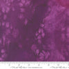 Image of Fleur The Love Flow Plum quilting cotton fabric by Create Joy Project for Moda Fabrics. Features printed watercolor texture on a purple background. Cute Little Fabric Shop.