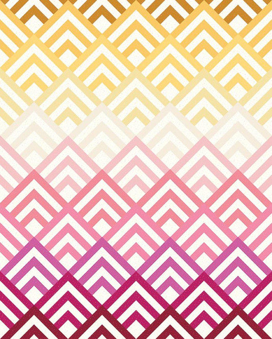 Cabin Peaks Quilt PATTERN Multiple Sizes Pattern - Riley Blake INSTRUCTIONS Only